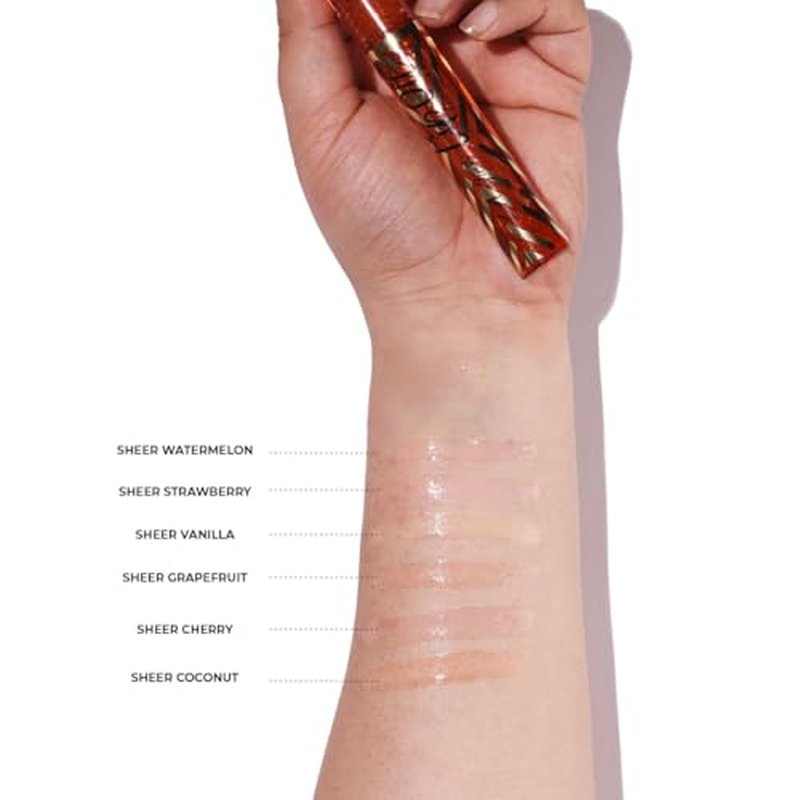 L.A. Girl Lip Oil Nourishing Gloss, Sheer Strawberry GLC722 (Pack of 2)