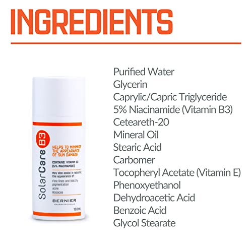 Niacinamide Face and Body Moisturiser for Sun-Damaged Skin, 100ml Pump - Made in Australia