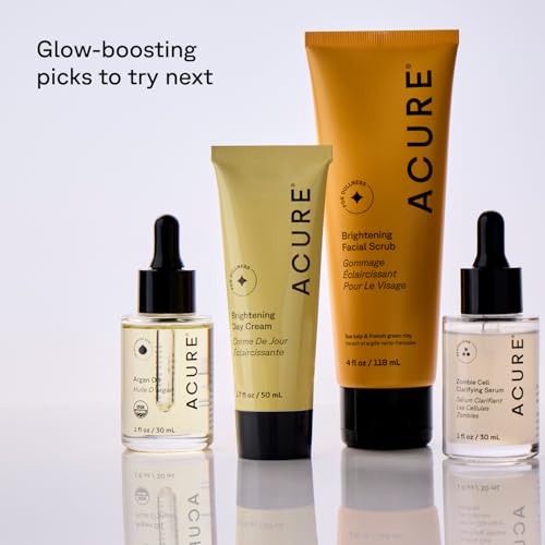 Acure Ultra Hydrating Facial Cream 12 Hour Moisturizer Vegan 1.7 Fl Oz Pack of 2