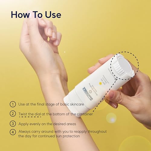 Sun Stick SPF 50+ PA++++ UV Protection with Glutathione - Non-Sticky Matte Finish, 30g