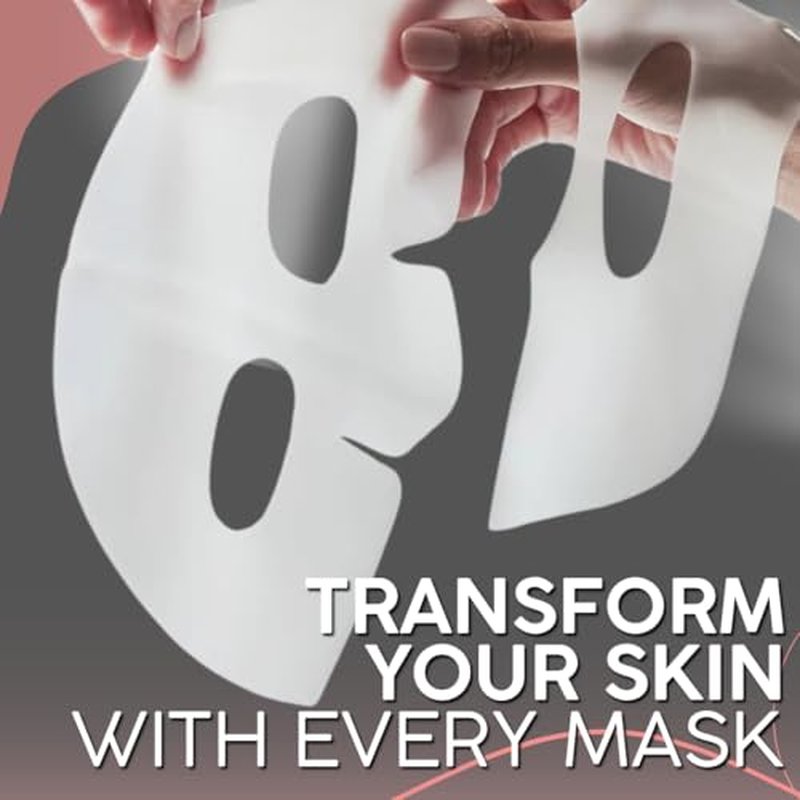 ERASE Pro-Collagen Hydrating Collagen Face Mask for Women & Men | Face Masks Skincare | Mascarillas Faciales de Colageno |Collagen Mask Overnight | Biocollagen Face Mask | Korean Skin Care