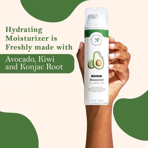 NaturAll Avocado Hair Moisturizer for Dry Curly Coily Frizzy Hair 8 oz - Hydrating Curl Cream