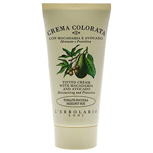 L'Erbolario Tinted Face Cream Hazelnut Shade 1.6 oz Natural Cover Hydrating Makeup