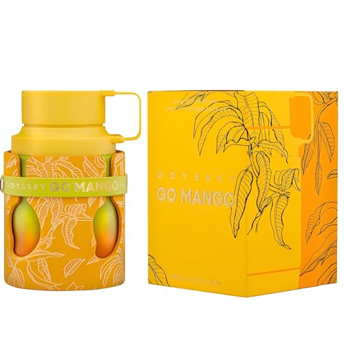 Unisex Tropical Fragrance Spray - Long-Lasting Mango, Citrus & Woody Scent - 3.4 oz