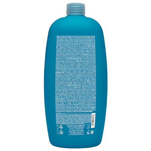 Alfaparf Milano Semi Di Lino Curls Hydrating Conditioner 33.8 Fl Oz - Reduces Frizz & Humidity Protection
