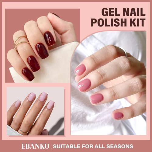 12 Colors Gel Nail Polish Set - Long-Lasting, Vibrant & Easy to Apply - 15ml
