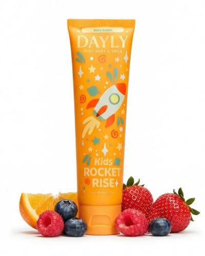 Kids AM Toothpaste Berry Bubble - Nano Hydroxyapatite Daily Kids Oral Care