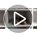 White 12-Cube 3-Tier Shoe Storage Bench Organizer for Entryway