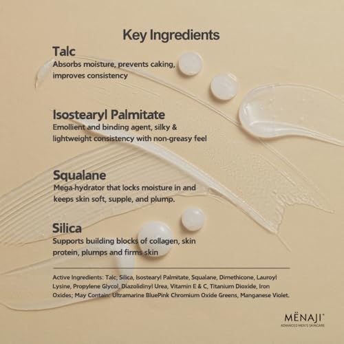 M?naji HDPV Anti-Shine Sunless Tan and Deluxe Kabuki Brush