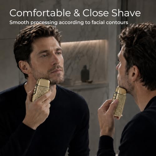Electric Foil Shaver for Men - Face & Neck Grooming, Adjustable Speed
