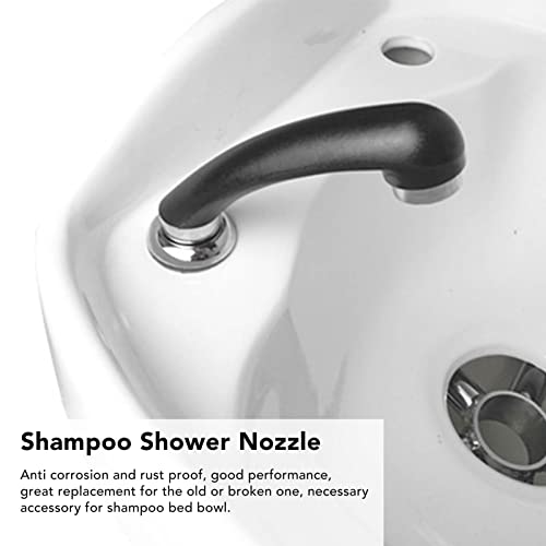 Professional Hair Salon Shampoo Bowl Shower Head with Hose Accessory, Non Pressurized Nozzle, Flexible Hose, for Barber Shop Shampoo Bed