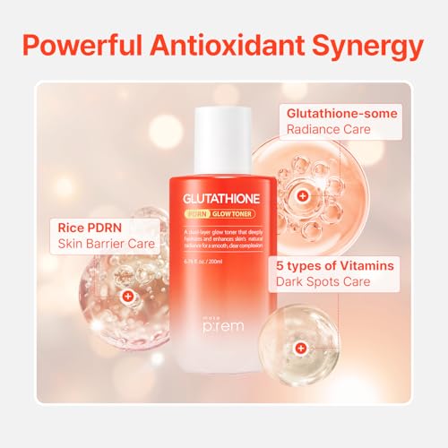 Make P:REM Glutathione PDRN Glow Toner 6.76 fl oz - Hydrating & Exfoliating