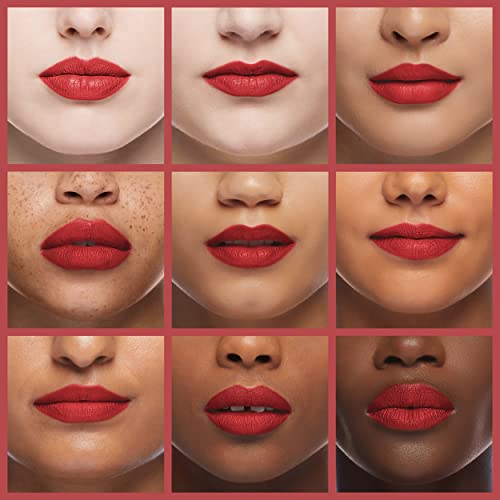 REVLON Lipstick, ColorStay Ultimate Suede Lipstick, High Impact Lip color with Moisturizing Creamy Formula, Infused with Vitamin E, 093 Chic, 0.09 Oz