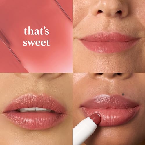 Julep The Perfect Pair 2pc Set: It's Balm Tinted Lip Balm That's Sweet and With a Trace Retractable Creamy Long-Lasting Lip Liner, Antique Rose