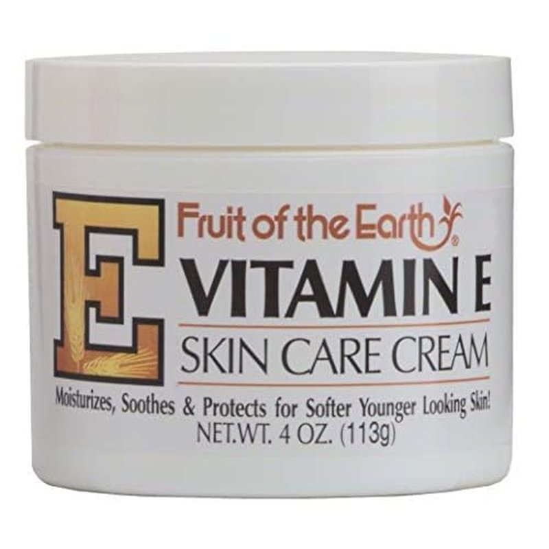 Fruit of the Earth Vitamin E Skin Care Cream 4 oz (113 g) Pack of 3