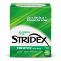 Stridex Medicated Acne Pads Sensitive 30 Count Pack of 3 - Gentle Clear Skin