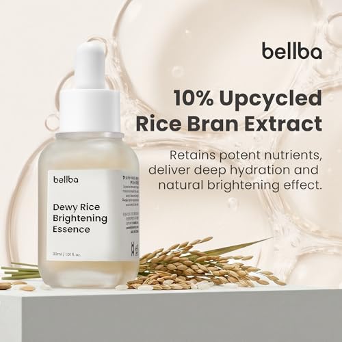 Dewy Rice Glow Serum - Korean Face Serum with Niacinamide & Hyaluronic Acid