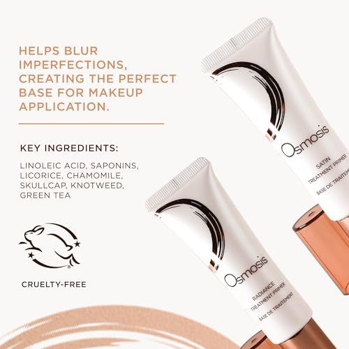 Osmosis Treatment Face Semi-Matte Primer, Makeup Base, Easy to Blend Pore Filling Primer, Oily, Dry & Combination Skin