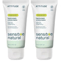 ATTITUDE Hand Cream, EWG Verified, Plant and Mineral-Based Ingredients, Vegan & Cruelty-free Beauty Products for Sensitive Skin, Nourishing, Avocado Oil, 2.5 Fl Oz (Pack of 2)