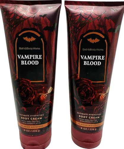 Bath & Body Works Vampire Blood Hydrating Body Cream Duo, 8 oz