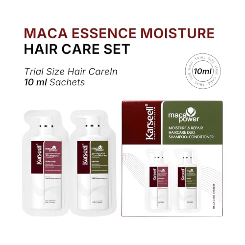 Karseell Hydrating Shampoo & Conditioner Trial Set - 24 x 10ml Travel Packs