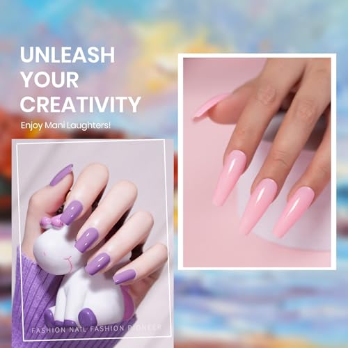 Vishine UV LED Nail Lamp Gel Polish Kit C002 — 32 Colors + Base & Top Coats, Includes Lamp, Tools