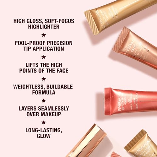 Charlotte Tilbury Light Wand Pinkgasm Liquid Highlighter & Blush – Soft-Focus Radiance