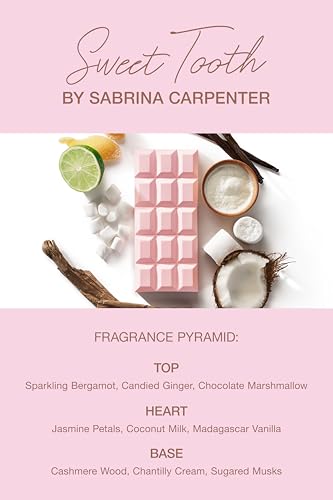Sabrina Carpenter Sweet Tooth Women's Perfume 2.5 Fl Oz - Playful, Cozy Scent