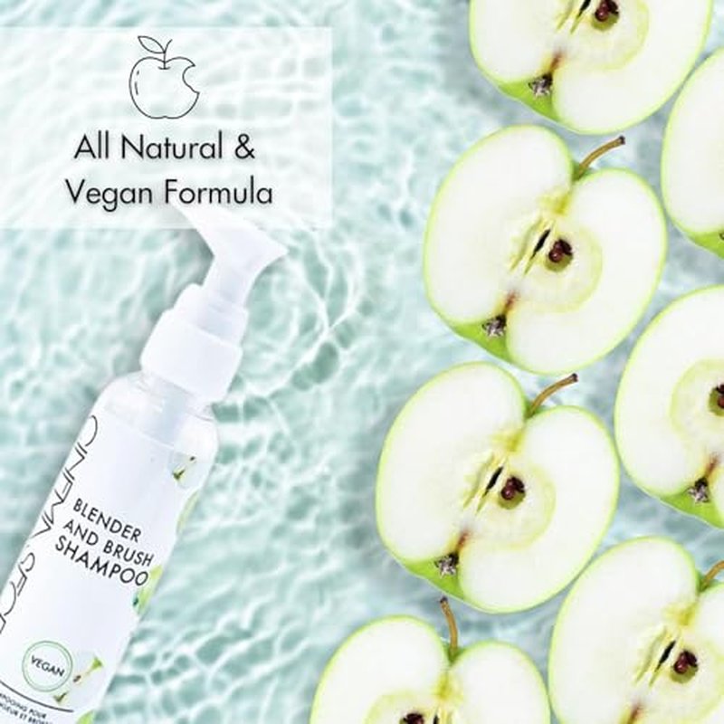 Cinema Secrets Vegan Makeup Brush Cleaner - Sponge & Makeup Brush Shampoo for Deep Cleansing - Removes Build-Up & Stains - Gentle & Cruelty-Free Beauty Tools Accessories
