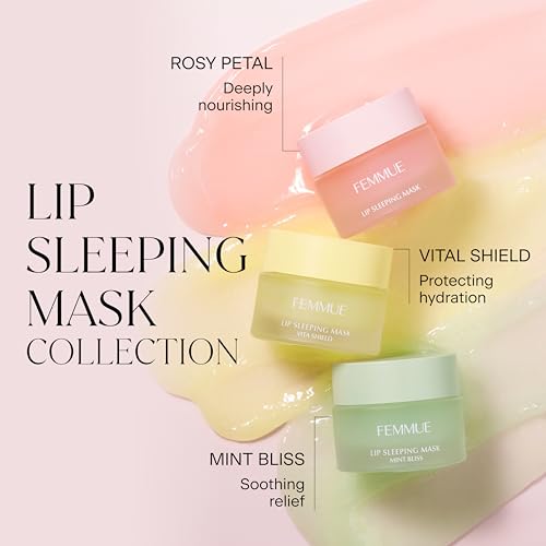 FEMMUE Lip Sleeping Mask Vita Shield - Hydrating Night Lip Treatment with Fatty Acids