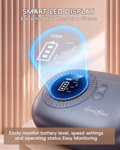 Electric Nail Clipper 3-in-1 Nail Trimmer with LED Light & Magnifier