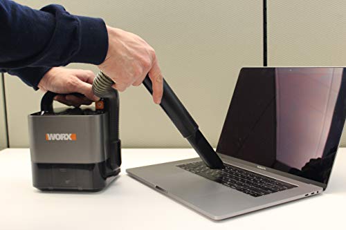 WORX WX030L.9 Cordless Cube Vac Bare Tool — 20V, Compact Handheld Vacuum