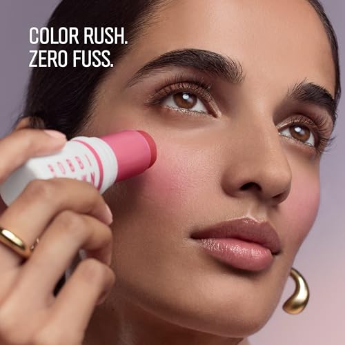 Bobbi Brown Skin Enhancer Cheek Stick Flirty Peach - Multi-Use Blush Bronzer Highlighter, 0.28 oz