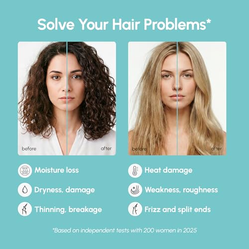 Deep Conditioning Leave-In Hair Mask for Damaged & Color-Treated Hair - 1.7 Fl Oz