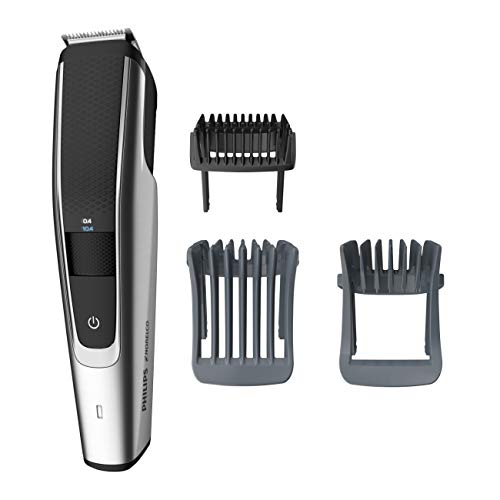 Cordless Electric Beard & Hair Trimmer with 40 Length Settings, Accessories, Black - BT5511/49