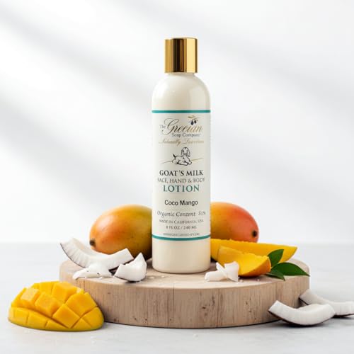 The Grecian Soap Company Goat's Milk Lotion Coco Mango