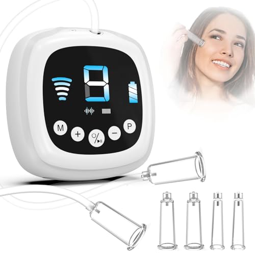 Electric Facial Cupping Set with Dual & Single Cups for Rejuvenation