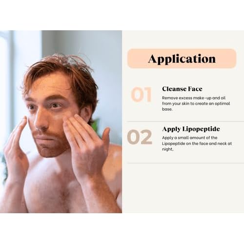Dermaroller, New Natural Line Lipopeptide Night Cream Hyaluronic Acid Vitamin A and Shea Butter Combine to Moisturize and Repair Tired Stressed Skin Helps to Reduce Fine Wrinkles oz, 1.01 Ounce