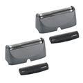 Grey 2 Pack Replacement Foil & Cutters for BaBylissPRO UV FXLFS2 Series Shavers - Hypoallergenic