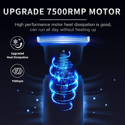 Ufree Beard Trimmer for Men and Mustache T Blade Liners Trimmer Set, Shaving Kit for Mustache Body Nose Ear Hair Facial, Electric Razor for Men