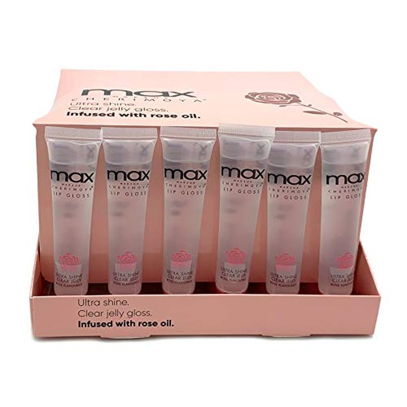 Cherimoya 6Pack MAX Makeup Lip Polish (Rose Oil)