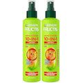 Garnier Fructis Grow Strong Thickening 10-in-1 Spray,Biotin-C,8.1 Fl Oz,(Packaging May Vary),(Pack of 2)