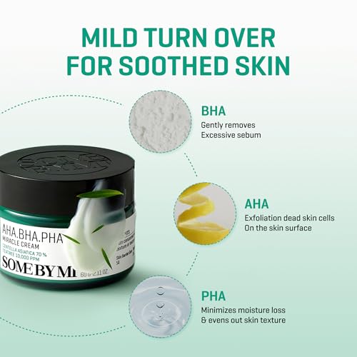 SOME BY MI AHA BHA PHA 30 Days Miracle Toner & Miracle Cream & Miracle Serum
