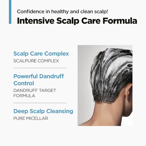 AMOS PROFESSIONAL Deep Action Clarifying Shampoo for Dandruff & Oil Control - 16.9 fl oz
