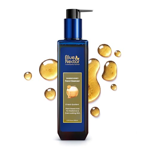 Ayurvedic Honey & Aloe Vera Face Wash for All Skin Types - 6.76 Fl Oz - Pack of 1