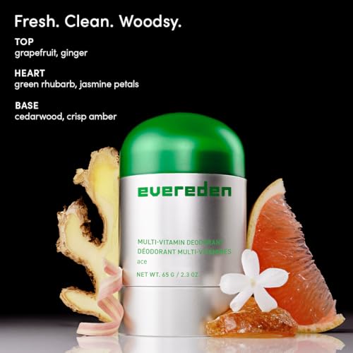 Evereden Kids Deodorant Duo - Aluminum-Free Microbiome-Friendly for Puberty & Active Boys & Girls
