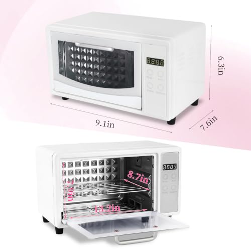 White Double-Layer UV Light Nail Tool Cleaning Machine - Heemeei