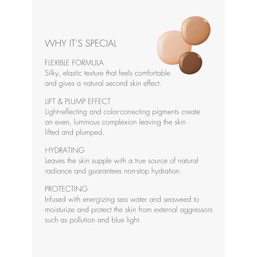 SWEED - Glass Skin Foundation | Long-Lasting Fluid Formula | Hydrate, Moisturize, Lift, Plump, Protect | Vegan, Cruelty-Free, Clean Beauty (12 DEEP N/W)