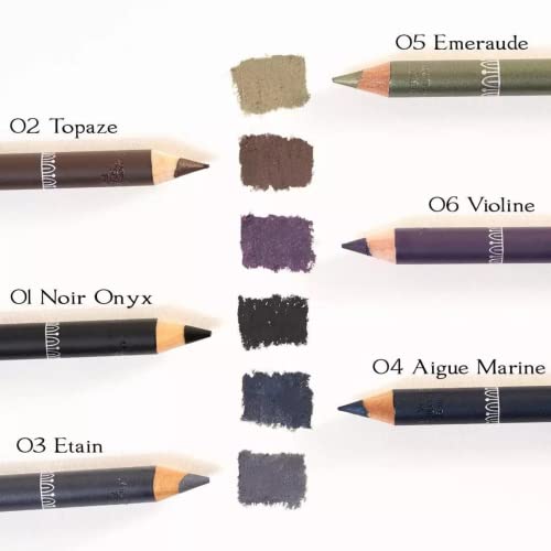 Eyeliner Pencil Long Lasting Precision Sharp Tip for Waterline & Lash Line - Etain