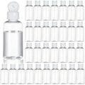 100Pack 1.7oz/50ml Plastic Empty Squeeze Bottles with Flip Cap Hand Sanitizer Bottle small travel Size bottles Refillable Container for Shampoo Lotion Cream Body Soap Baby Shower Wedding Party Favors